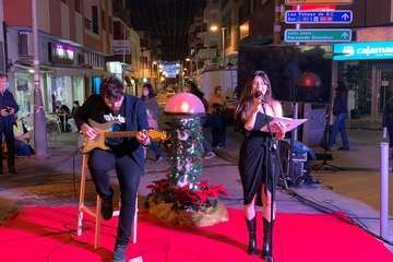 Telde da la bienvenida a la Navidad con el encendido de la decoración callejera/TA y Francisco Javier Santana.